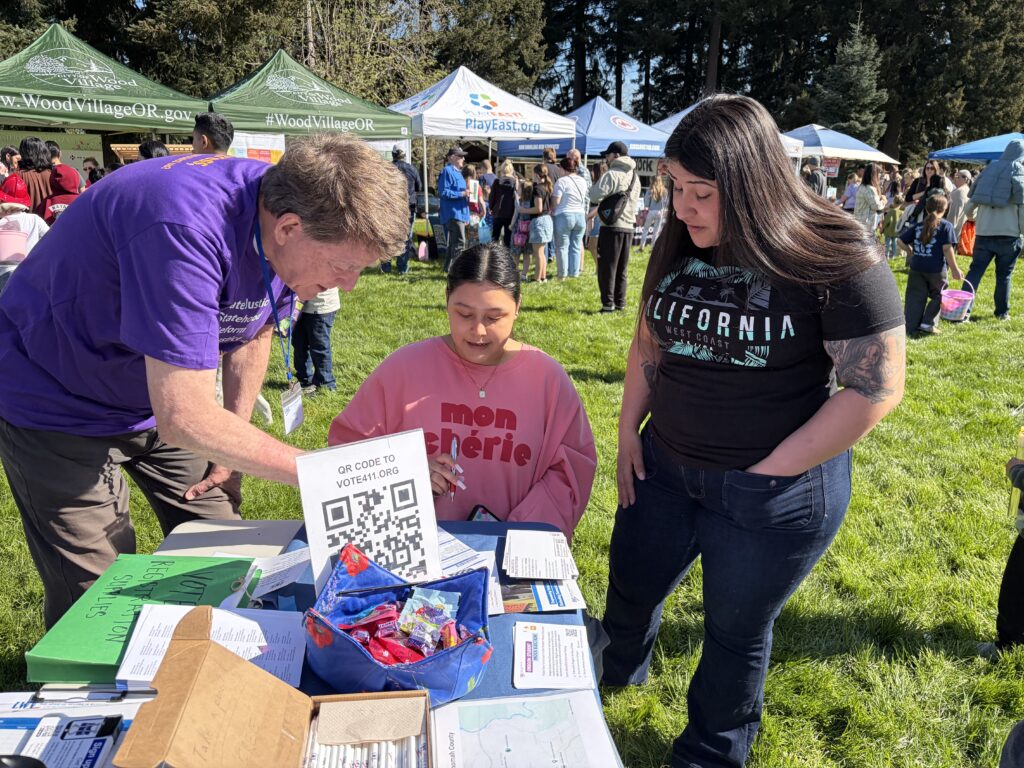 Oregon voter outreach and education